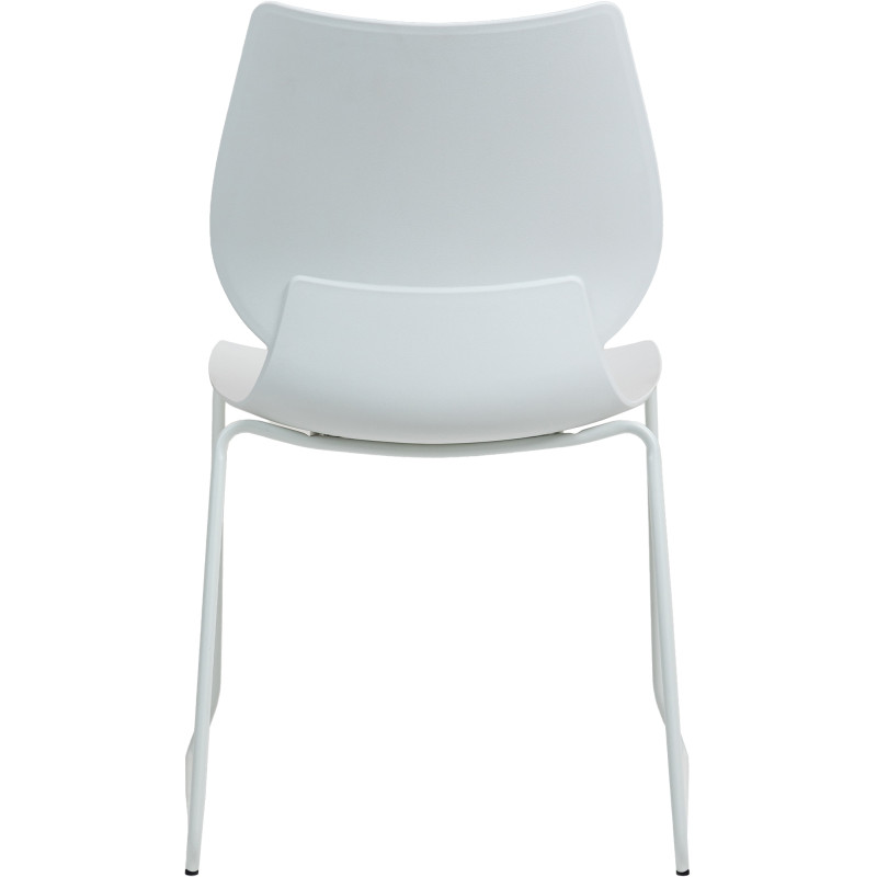 Insieme di 2 sedie Houma, bianche