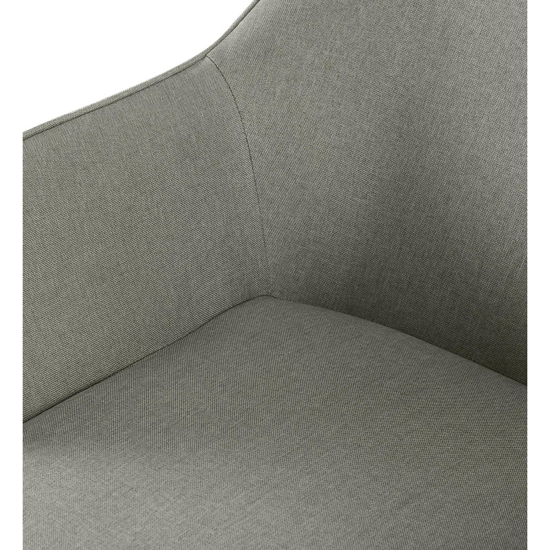 Ensemble de 2 chaises de salle à manger Luena, tissu gris clair
