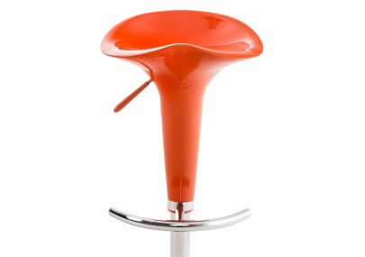 Sgabello Saddle arancione