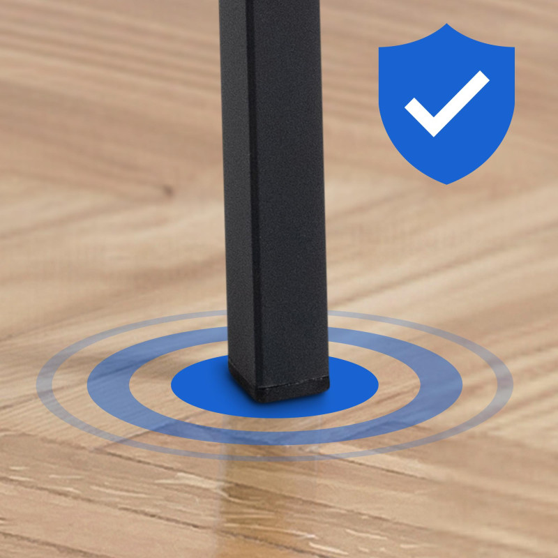 Barhocker Damaso B Stoff mit 4-Fuß Gestell