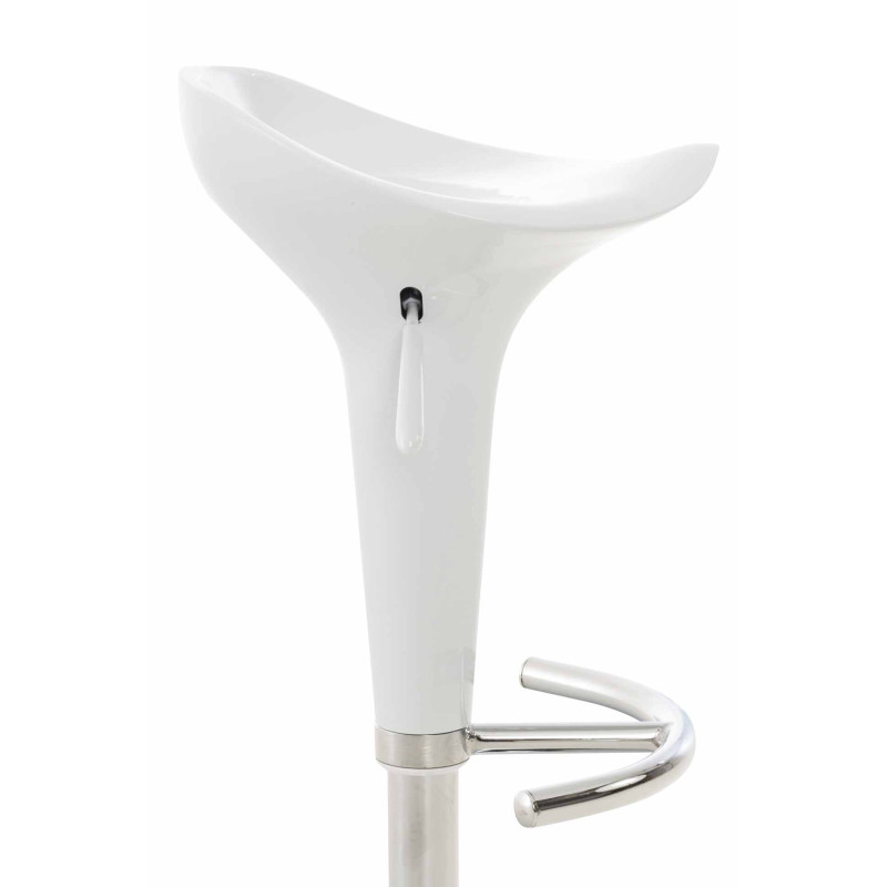 Tabouret de bar Saddle blanc