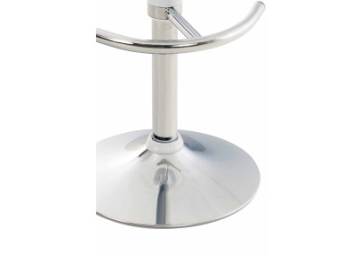 Tabouret de bar Saddle, blanc
