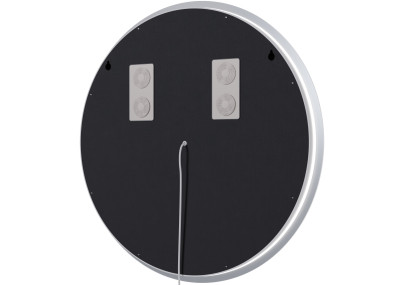 Miroir de salle de bain Laconia 60 avec Bluetooth, verre transparent