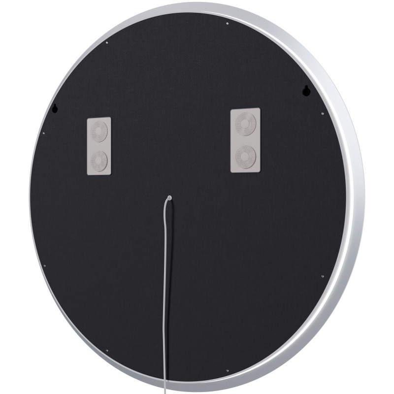 Specchio da bagno Laconia 80 con Bluetooth, vetro trasparente