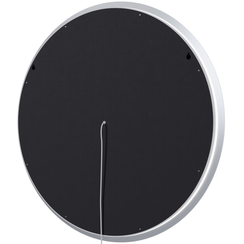 Espejo de baño Laconia 80 sin Bluetooth, en vidrio transparente