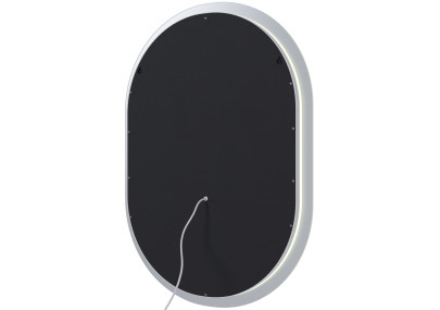 Miroir de salle de bain Karishma 70x50 sans Bluetooth en verre transparent