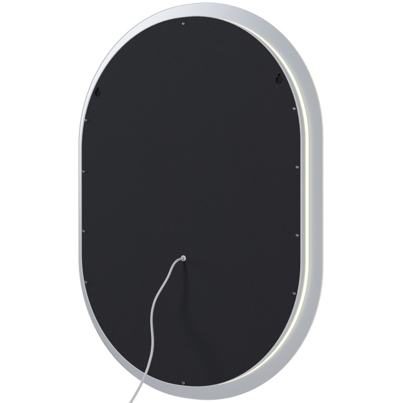 Specchio da bagno Karishma 70x50 senza Bluetooth in vetro trasparente