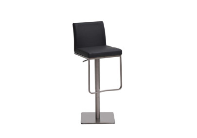 Tabouret de bar Panama E, similicuir, gris