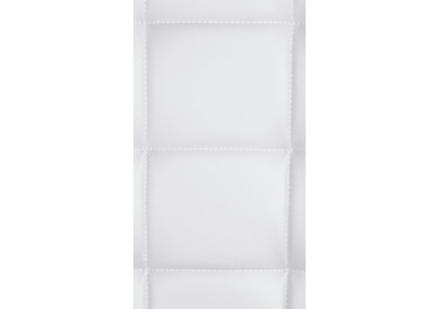 Tabouret de bar Peking V2, similicuir, noir et blanc