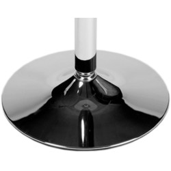 Tavolo rotondo in vetro, 105 cm, vetro trasparente