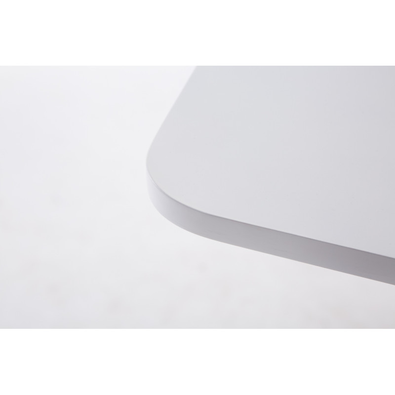 Tabela alta quadrada branca