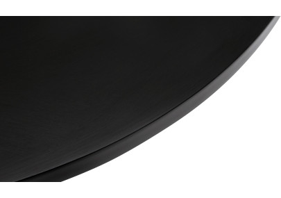 table de bar ronde noire