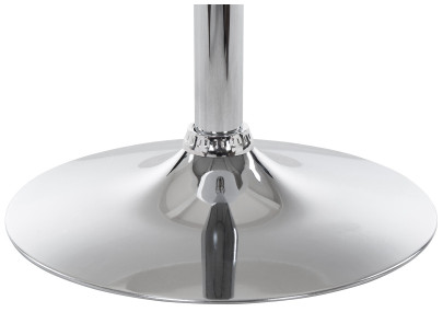 table ronde blanche sur pied