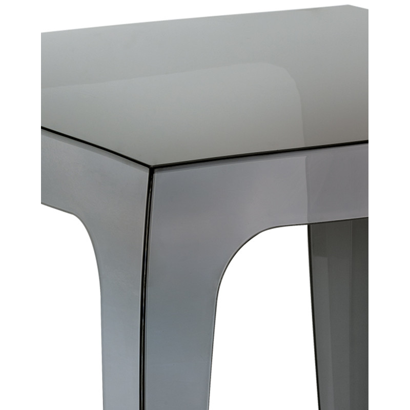 Mesa auxiliar Queen, negra