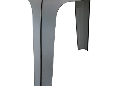 Table d'appoint Queen, noire