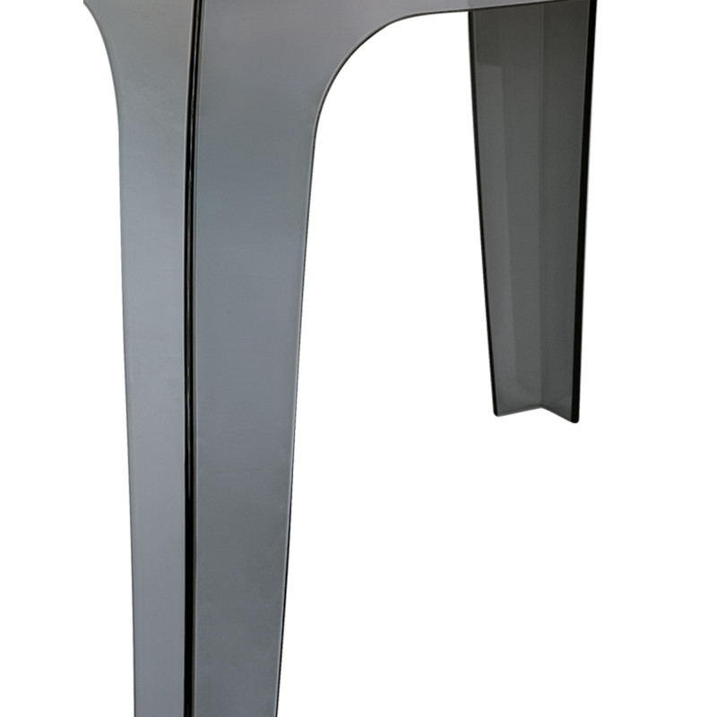 Mesa auxiliar Queen, negra