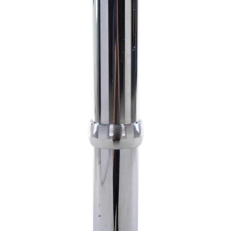 Conjunto de 2 mesas de bar redondas negras