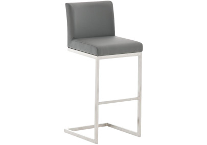 Tabouret de bar Paros gris
