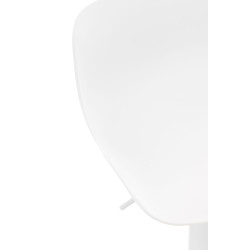 Coppia di tavoli da bar bianchi Medora