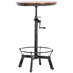 Table Malita, argent antique