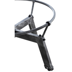 Table Malita, argent antique