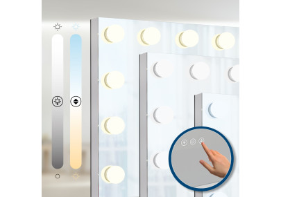 Coiffeuse blanche Nettie