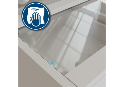 Coiffeuse blanche Nettie