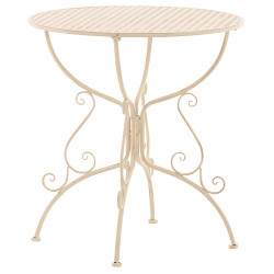 Tavolo Amanda, crema antico