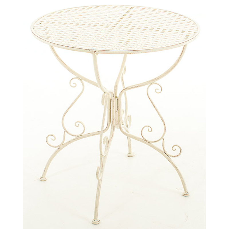 Mesa Amanda, crema antigua