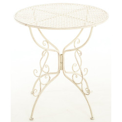 Mesa Amanda, crema antigua