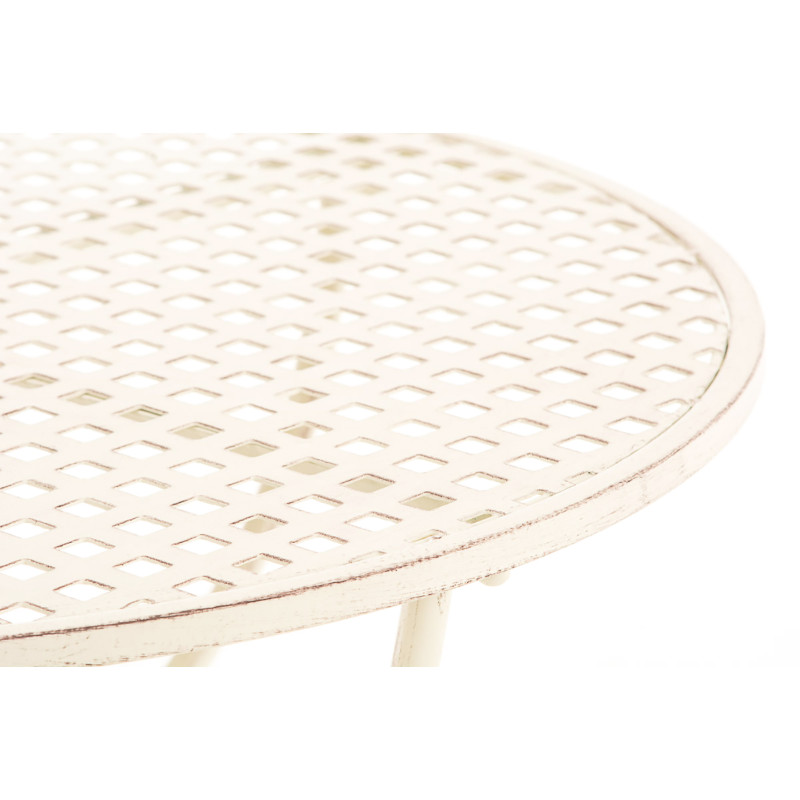 Mesa Amanda, crema antigua