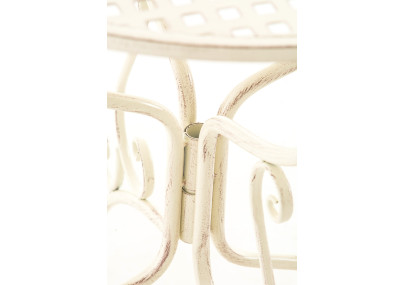 Tavolo Amanda, crema antico