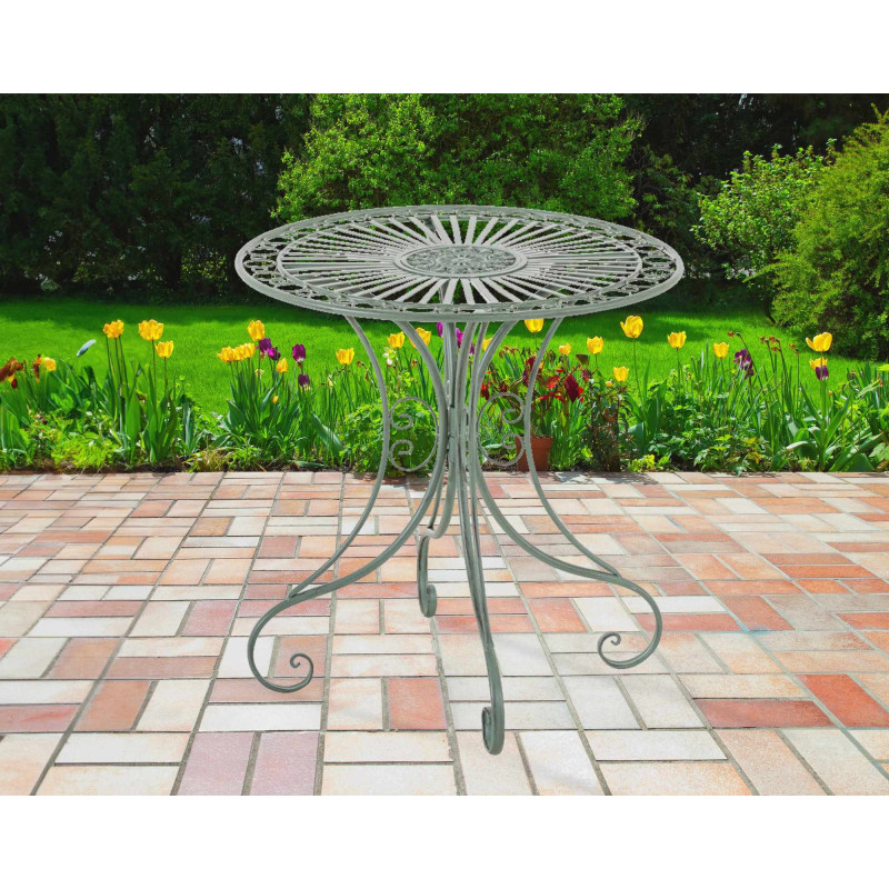 Table Hari, vert antique