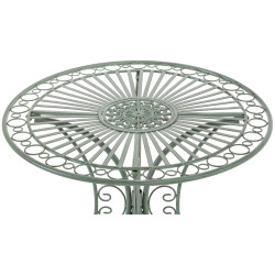 Table Hari, vert antique