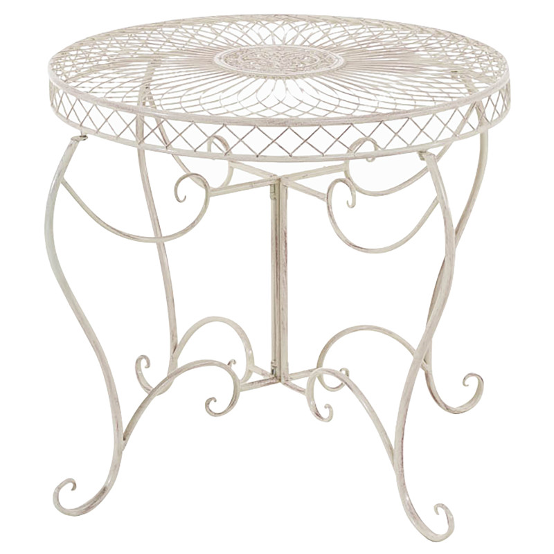 Table Sheela, crème antique