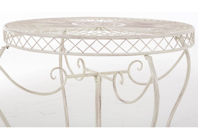 Table Sheela, crème antique