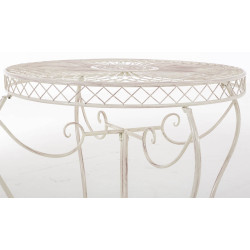 Table Sheela, crème antique