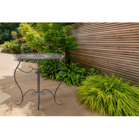 Mesa de bronce Indra