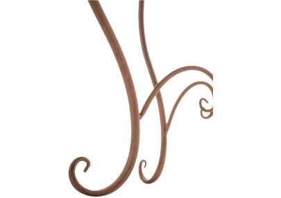 Table Indra, brun antique