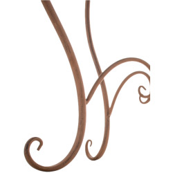 Mesa Indra, castanho antigo