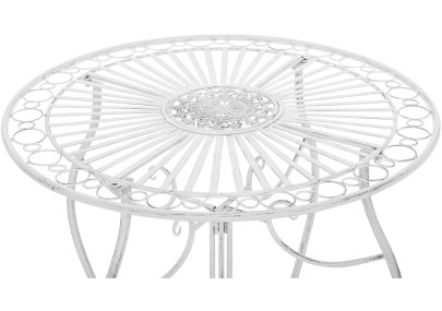 Table Indra blanche antique