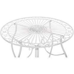 Table Indra blanche antique