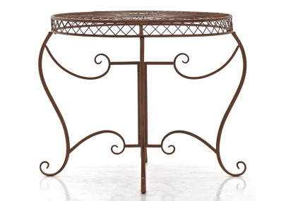 Mesa Sheela, marrón antiguo