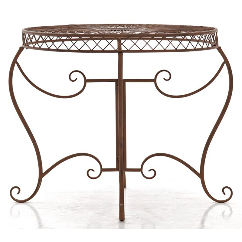 Mesa Sheela, marrón antiguo