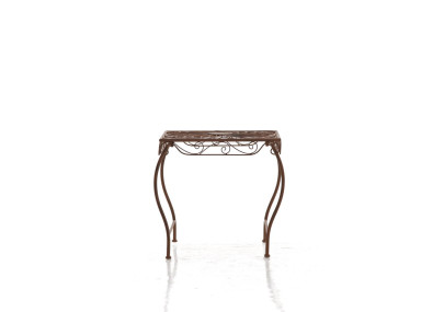 Mesa Zarina, marrón antiguo