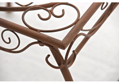 Table Zarina, marron antique