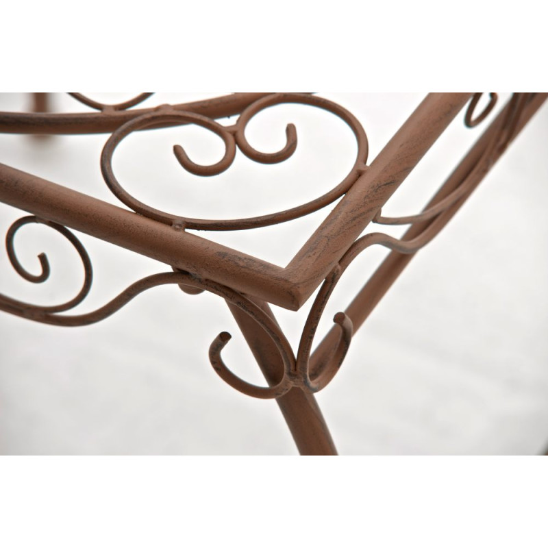 Mesa Zarina, marrón antiguo