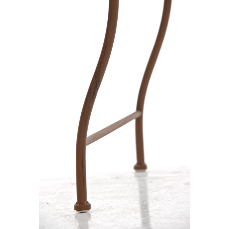 Mesa Zarina, marrón antiguo