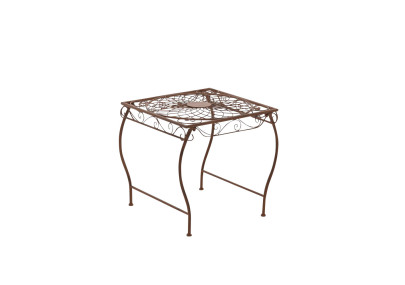 Mesa Zarina, marrón antiguo