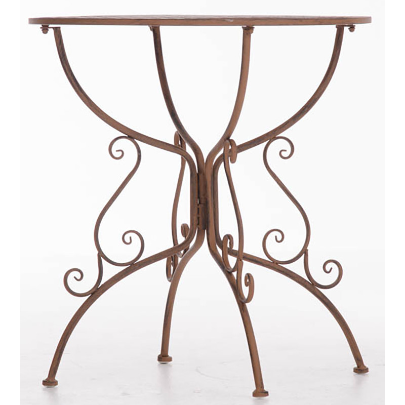 Mesa Amanda, marrón antique